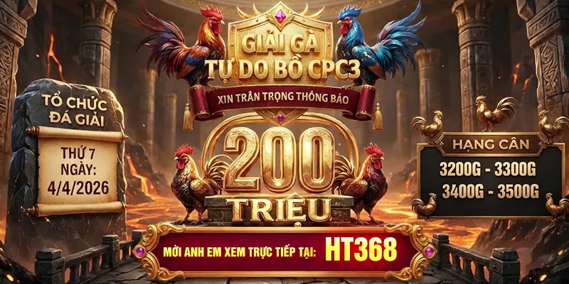 Giải Gà Tự Do CPC3